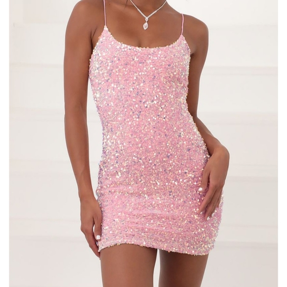 starstruck iridescent sequin dress in pink Clothing Lilly Pulitzer Starstruck Starstruck Iridescent Sequin Dress In Pink Lilly Pulitzer Estrella